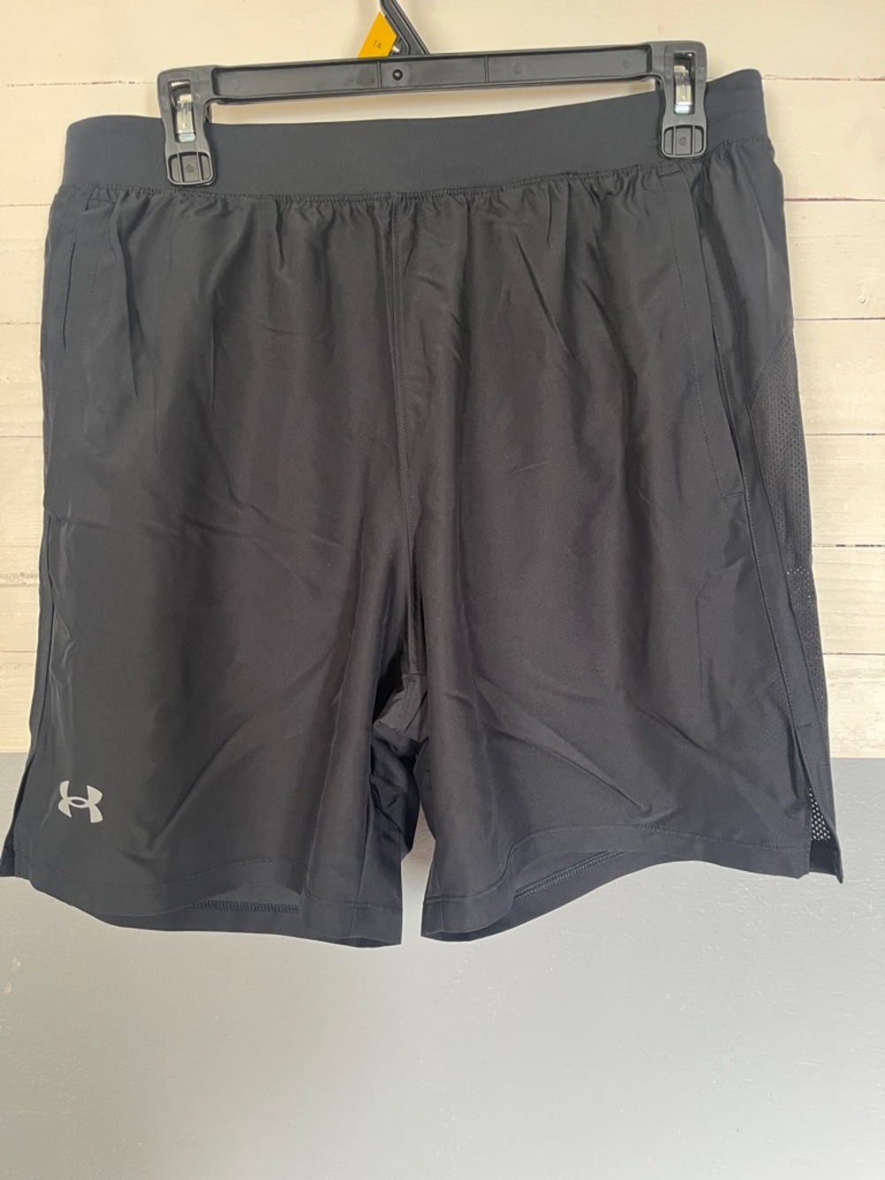 Under Armour Black Men's Athletic Performance Shorts